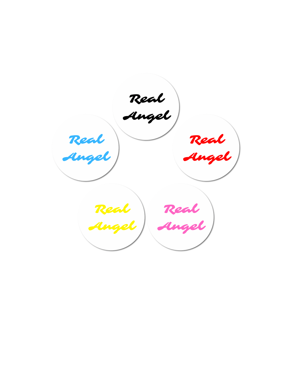 Real Angel Logo Sticker Pack
