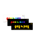 Gay 4 Pay Sticker Pack