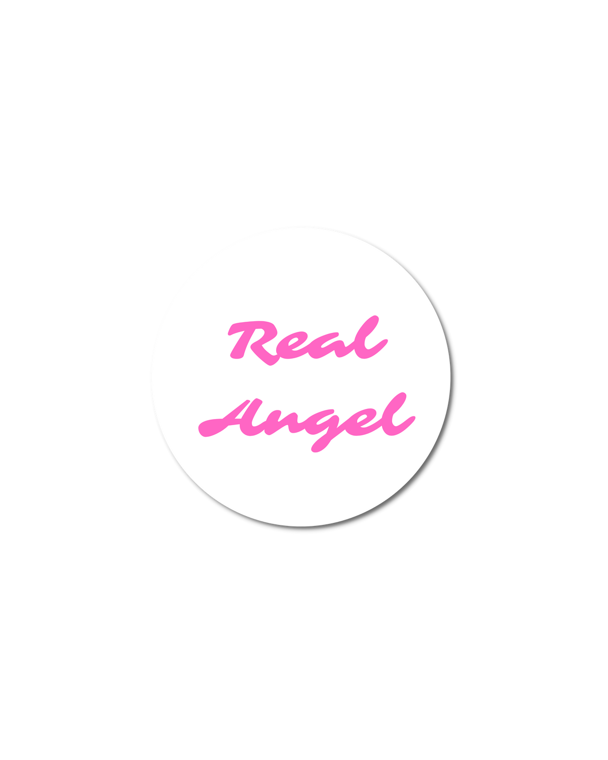 Real Angel Logo Sticker