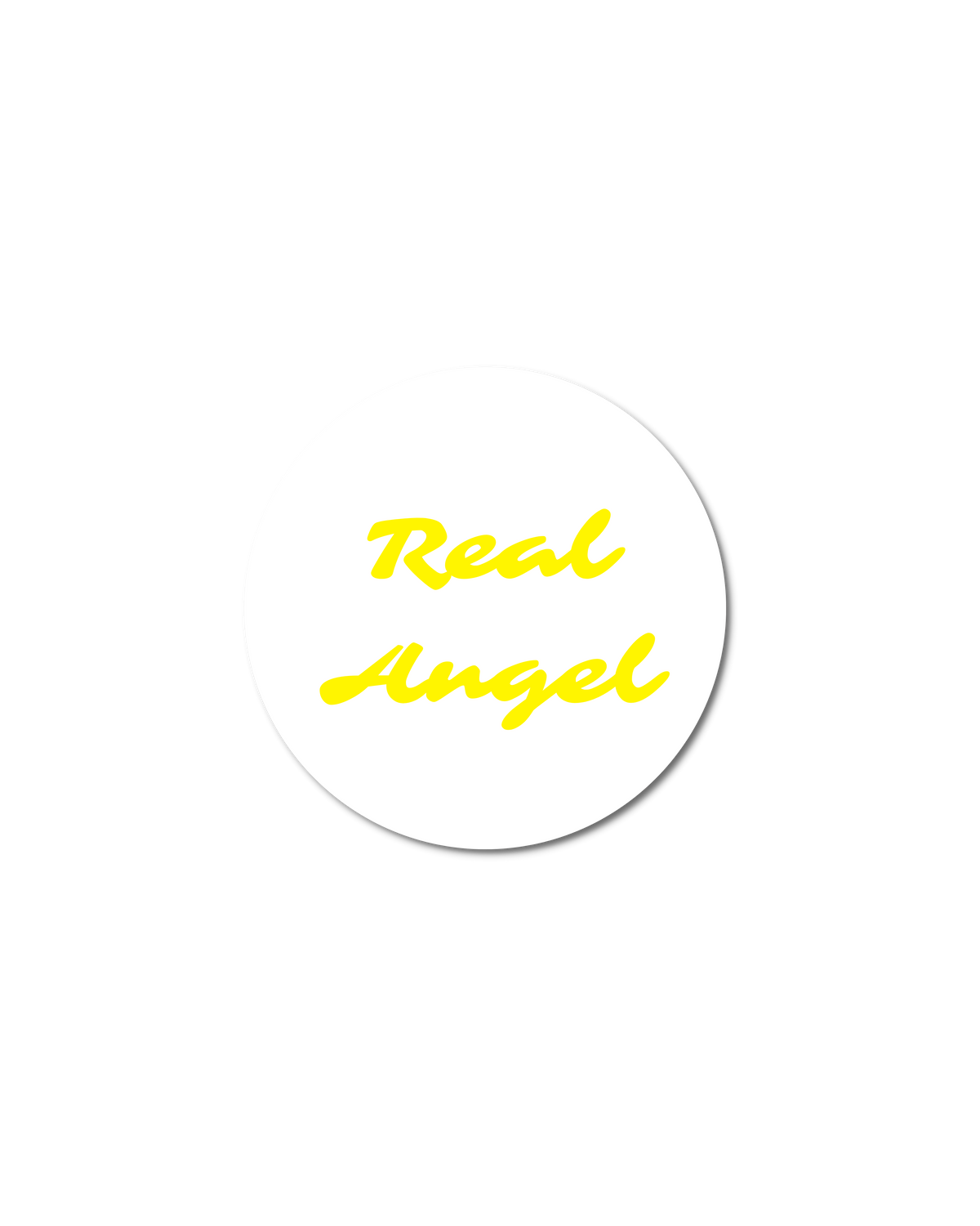 Real Angel Logo Sticker