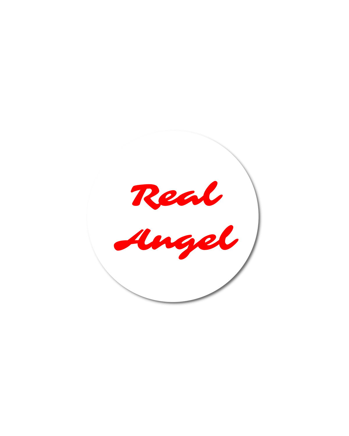 Real Angel Logo Sticker