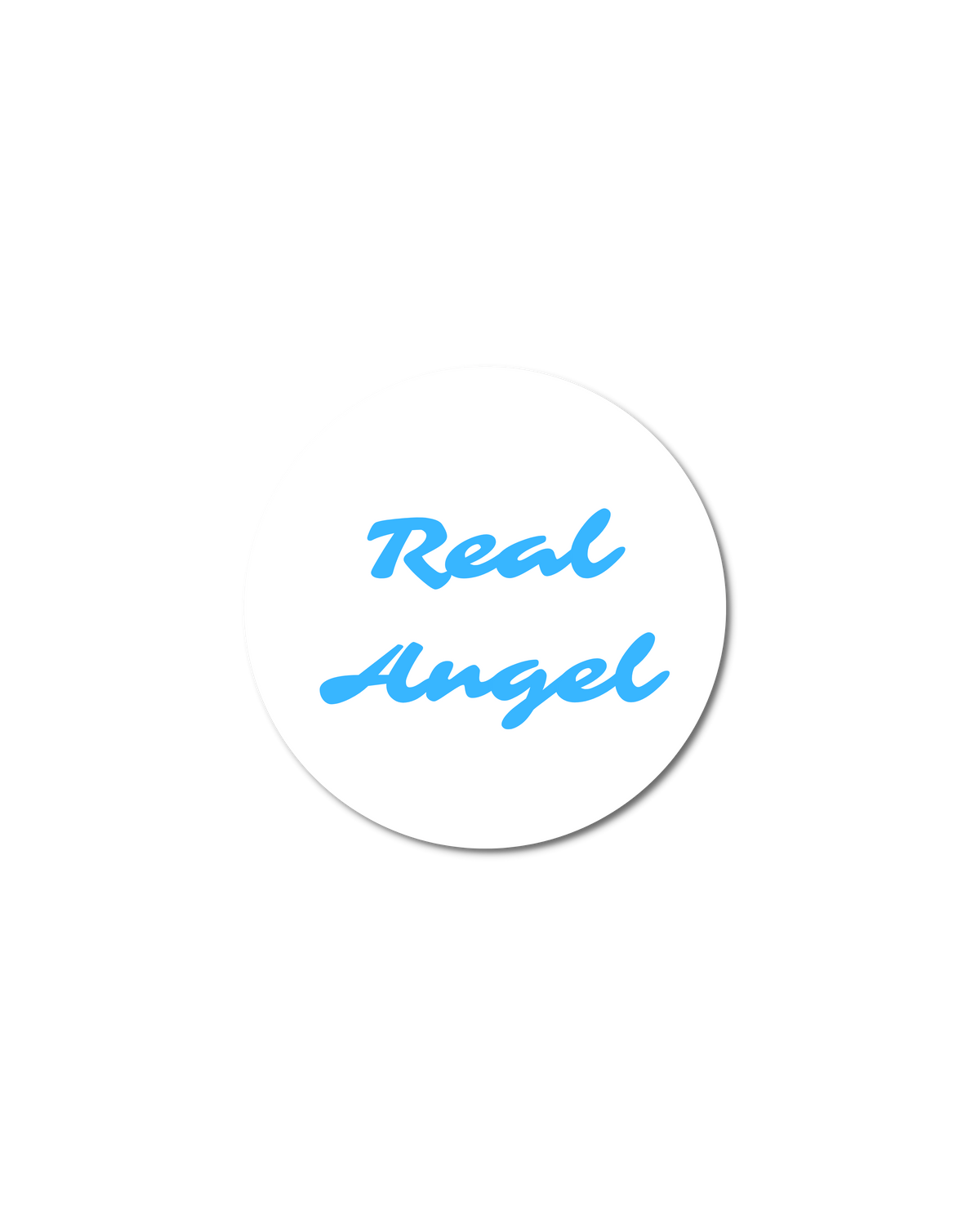 Real Angel Logo Sticker