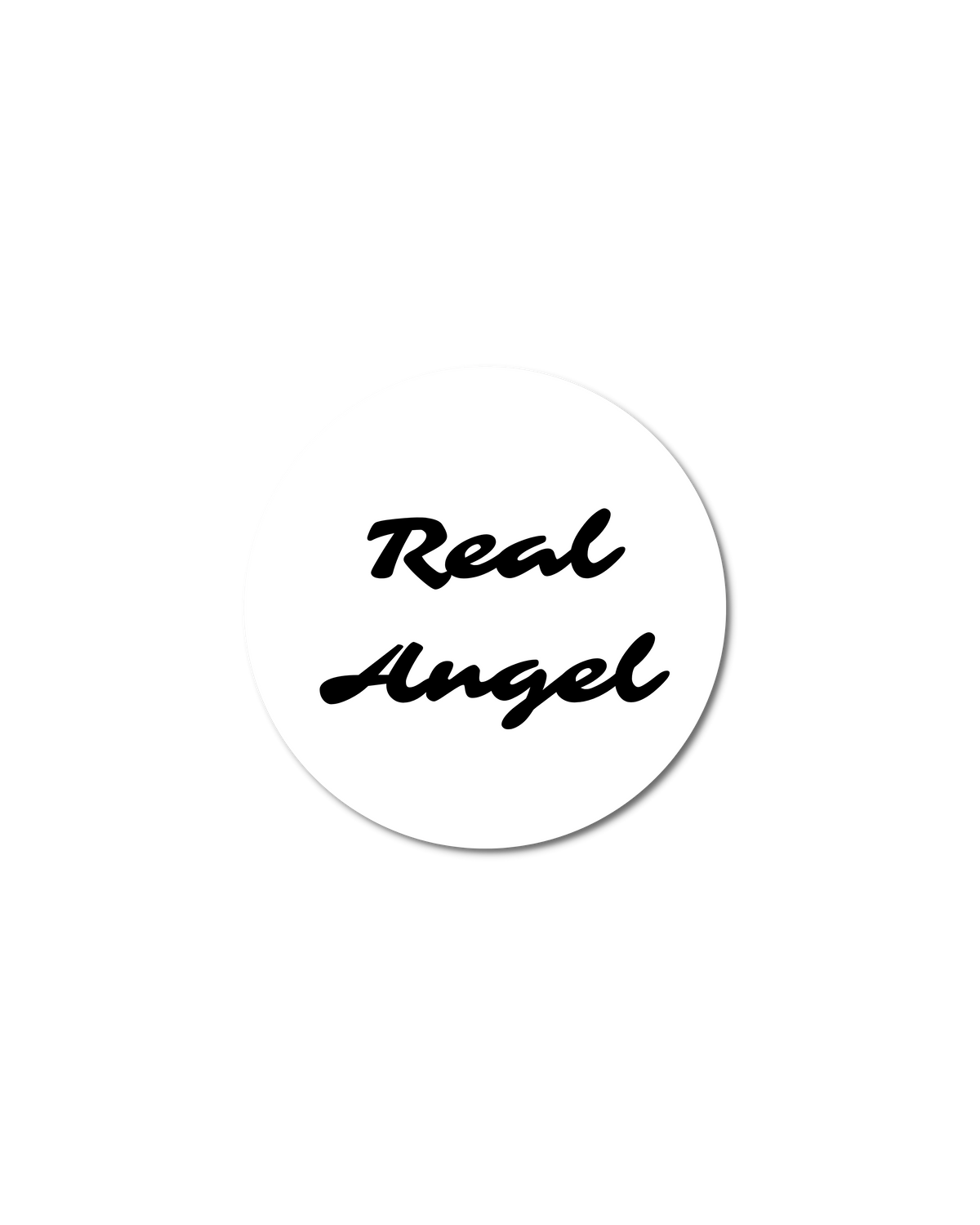 Real Angel Logo Sticker